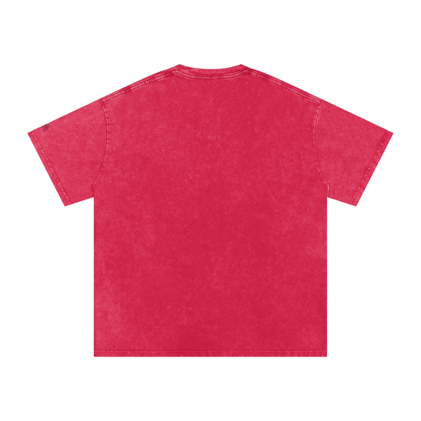 Winnie Ama - Front - Colour Snow Washed Oversized Cotton T-Shirt