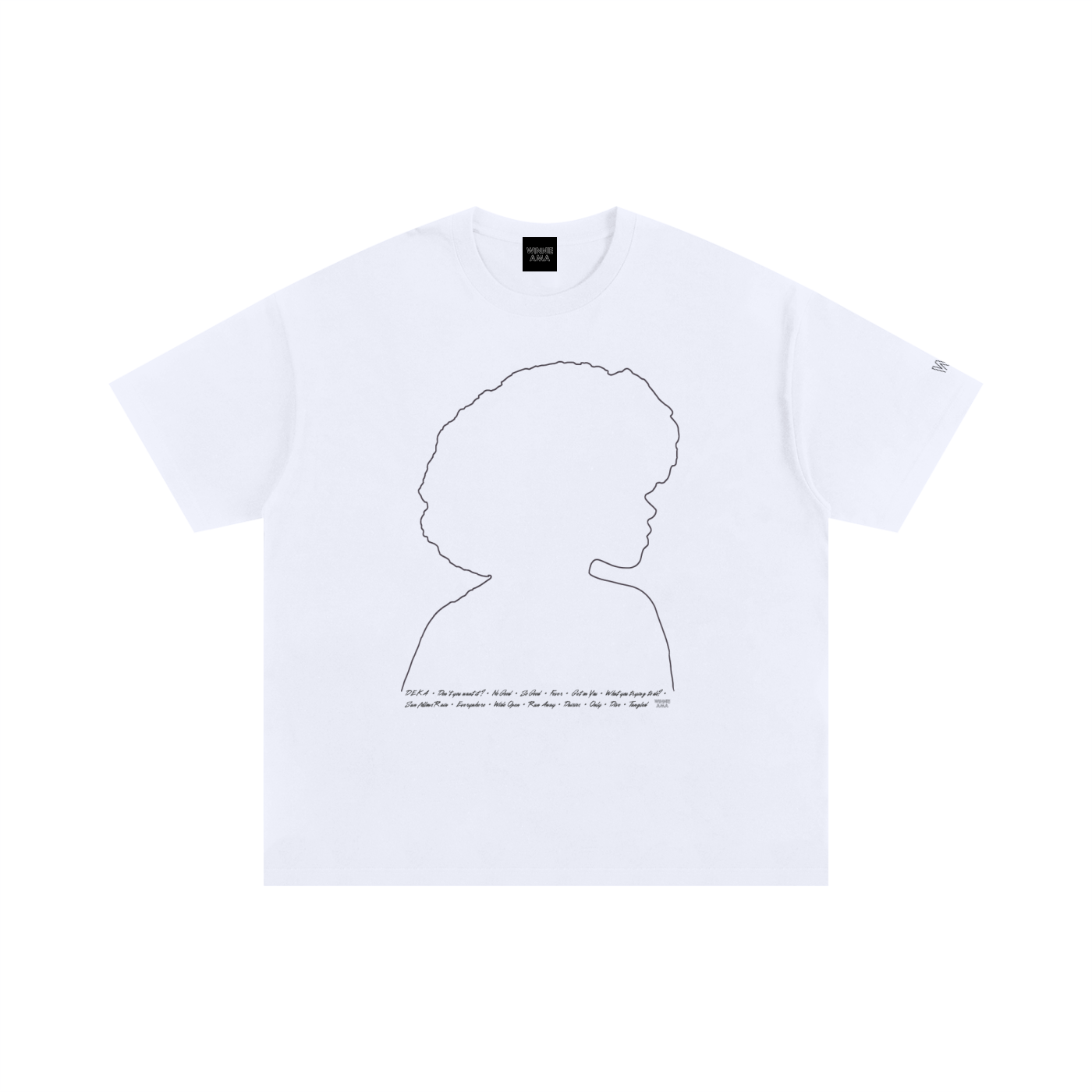Winnie Ama - Front Design - Unisex Oversized Cotton T-Shirt