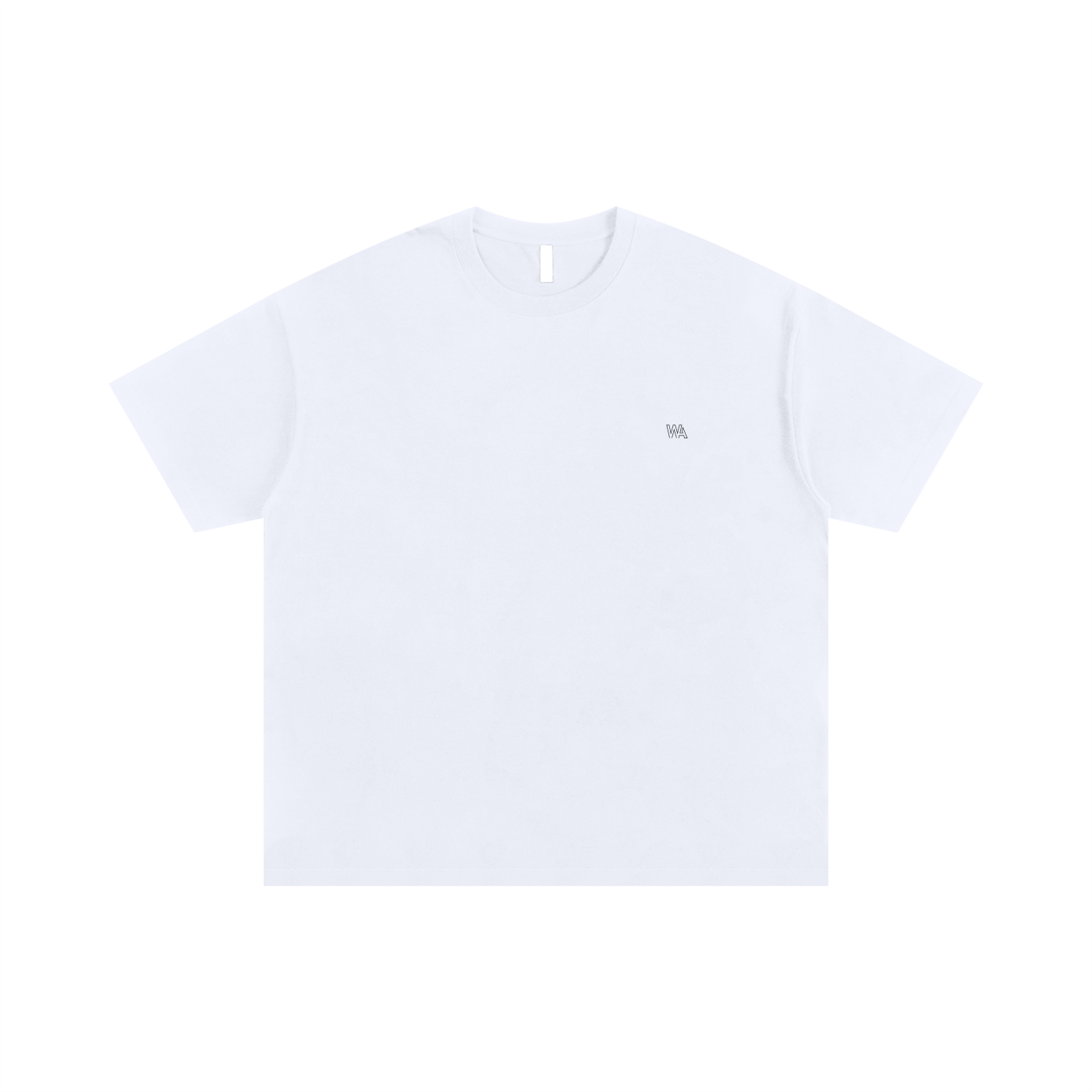 Winnie Ama Unisex White Oversized Cotton T-Shirt (Opaque)