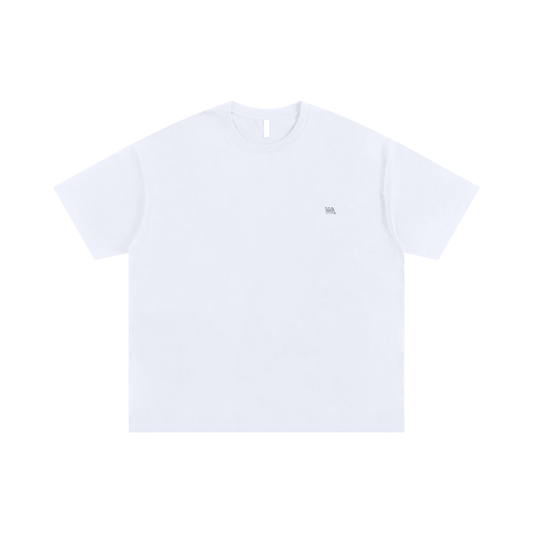 Winnie Ama Unisex White Oversized Cotton T-Shirt (Opaque)