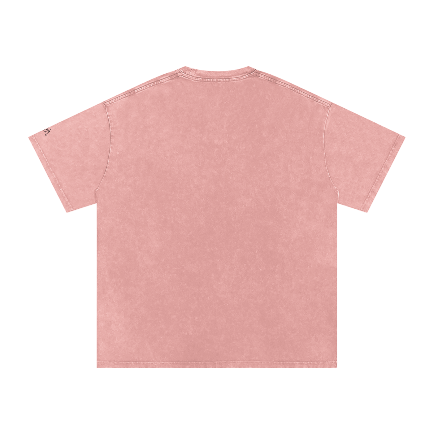 Winnie Ama - Front - Colour Snow Washed Oversized Cotton T-Shirt
